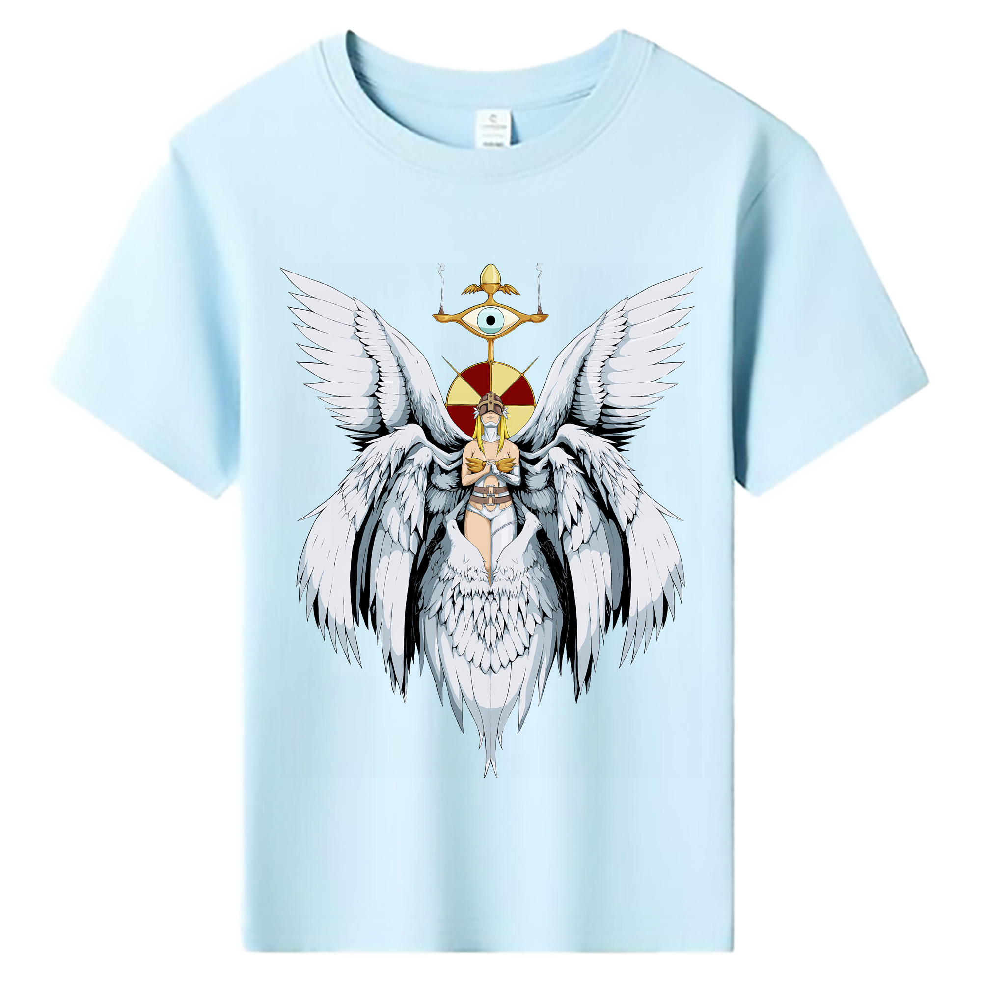 （画像用） Digimon デジタルモンスター/デジモン 綿100％キッズTシャツ（フロントプリント）